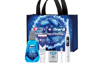 Oral-B Electric Toothbrush and Oral Hygiene Kit